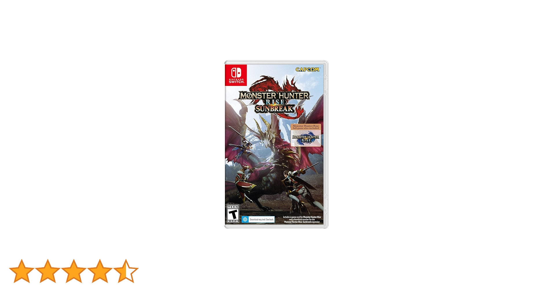 Switch MONSTER HUNTER RISE SUNBREAK 北米版 Amazon.co.jp: Monster Hunter Rise + Sunbreak Set（輸入版：北米
